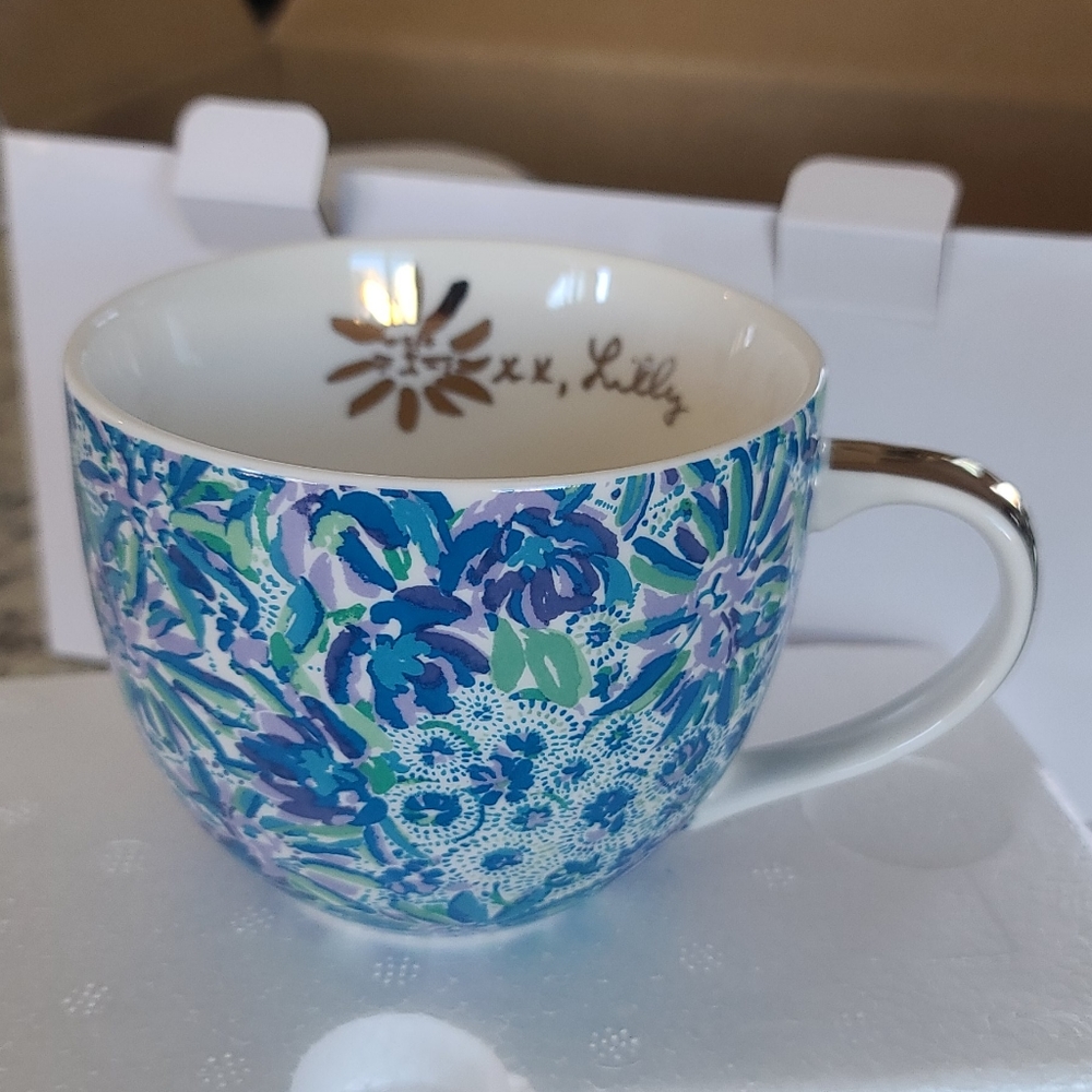 Lilly Pulitzer tea cups